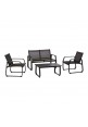 Conjunto de Salón para Interior y Exterior Bicolor (Uso doméstico)