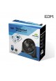 Ventilador de pie con base circular negro 45w ø aspas 40cm altura regulable 110-130 cm EDM