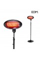ESTUFA DE CUARZO DE EXTERIOR CON PIE - 2000W - EDM