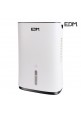 MINI DESHUMIDIFICADOR 75W TANQUE 2L CAPACIDAD DE TRABAJO 600ML/DIA EDM