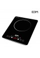 COCINA ELECTRICA DE INDUCCION - 1 FUEGO - 2000W - EDM