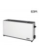 TOSTADORA RANURA LARGA -" WHITE DESIGN" - 900W - EDM