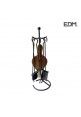 KIT DE CHIMENEA "DELUXE" NEGRO 5 PIEZAS - EDM