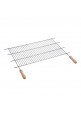 PARRILLA BARBACOA EXTENSIBLE 50X40CM ACERO ZINCADO