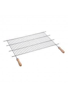 PARRILLA BARBACOA EXTENSIBLE 50X40CM ACERO ZINCADO