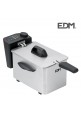 FREIDORA DE ACERO INOXIDABLE - 1500W - 1,5 LITROS - EDM