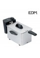 FREIDORA DE ACERO INOXIDABLE - 1500W - 1,5 LITROS - EDM