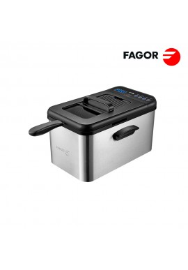 FREIDORA DE ACERO INOXIDABLE - 1500W - 1,5 LITROS - EDM