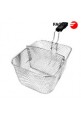 FREIDORA DE ACERO INOXIDABLE - 1500W - 1,5 LITROS - EDM